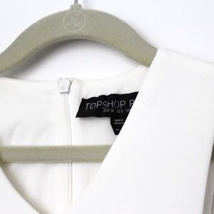 Topshop crop blouse